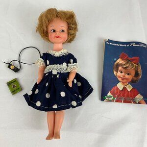 1963 Penny Brite Doll, Case, Booklet & Flower Girl Dress De Luxe Reading Corp